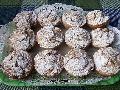 Gesztenys - meggyes muffin